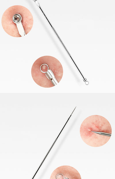 Set de Agujas de Acero Inoxidable para Eliminar Puntos Negros y Acné - Image 12