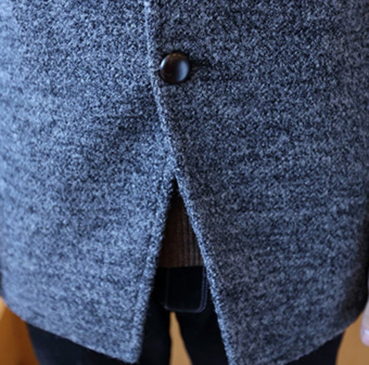 Chaqueta de Lana Coreana Slim Fit Premium - Image 14