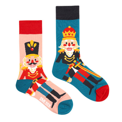 Calcetines Retro Asimétricos para Parejas - Algodón Cómodo Unisex - Image 46