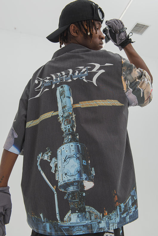 Camisa Estampada de Manga Corta - Image 10