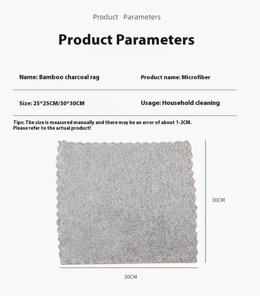 Paño de Carbón de Bambú Súper Absorbente y Resistente a Manchas - Image 9