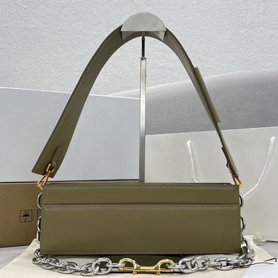 Bolso de Cuero Bandolera Estilo Baguette para Mujer - Image 5