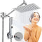 Conjunto de Ducha Presurizado en Acero Inoxidable