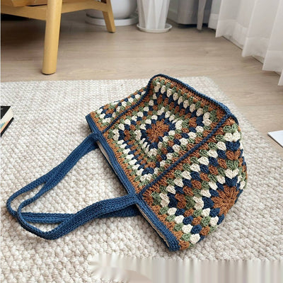 Bolsa de Almacenamiento de Fotos Estilo Vintage Tejida - Image 10
