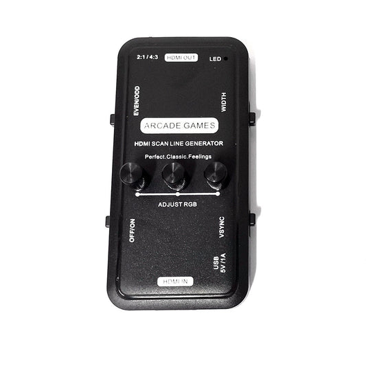 Generador de Líneas de Barrido HDMI Retro Clásico