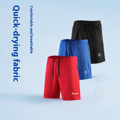 Shorts Deportivos Hombre Secado Rápido con Bolsillos Cremallera - Image 2