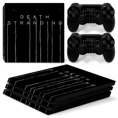 PS4 Pro console and controller skin set with red and beige propaganda art featuring Mao Zedong. - Image 17