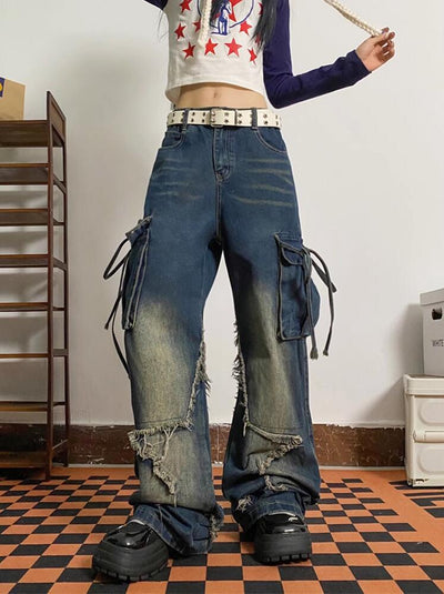 Jeans Desgastados Estilo American High Street - Diseño Urbano - Image 8