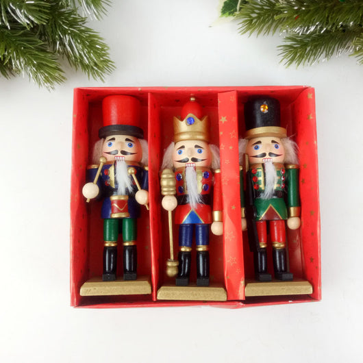 Soldados Cascanueces de Madera - Adornos Navideños Tradicionales - Image 4