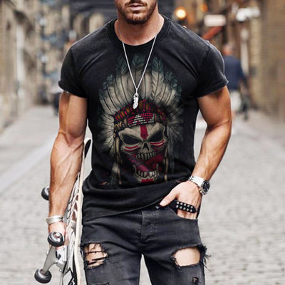 Playera Deportiva Personalizada 3D para Hombre - Cuello Redondo Verano - Image 14