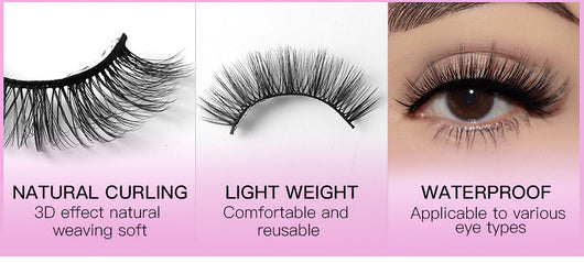 Pestañas Postizas Voluminosas Efecto Natural - Fibra Sintética Premium - Image 17