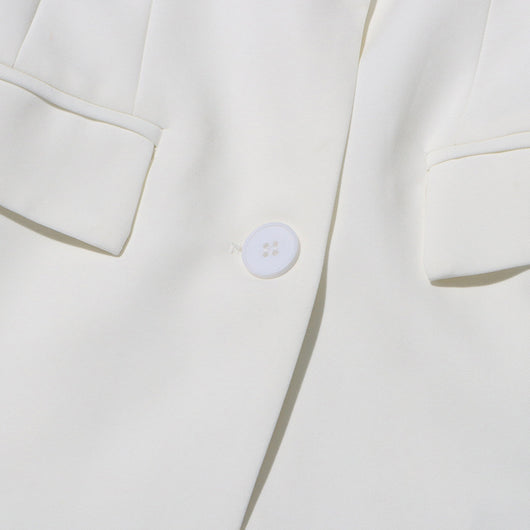 Blazer Slim Fit Patchwork para Mujer - Diseño Moderno y Versátil - Image 23