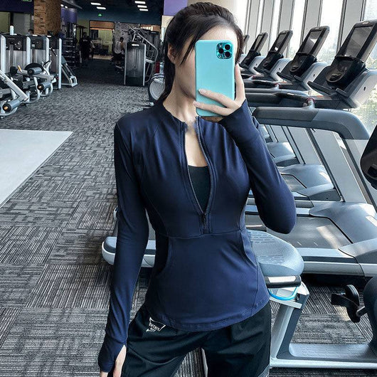 Chaqueta Deportiva Mujer con Cierre de Cremallera de Manga Larga - Image 20