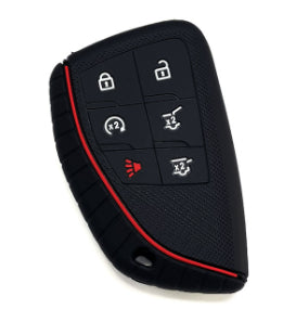 Funda Protectora de Silicona para Llave Chevrolet Tahoe Ivia GW con Patrón de Neumático - Image 10