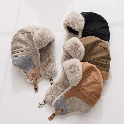 Gorro Ushanka Térmico Forrado en Polar - Protección Total contra el Frío