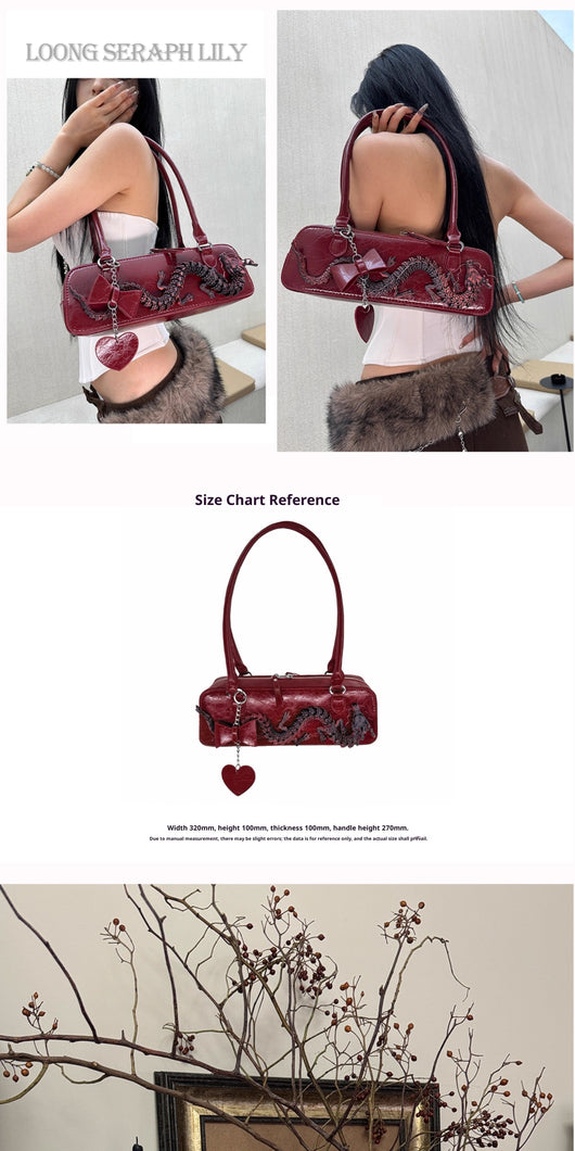 Bolsa Bowling Diseño Dragón Rojo Estilo Chino Premium - Image 6