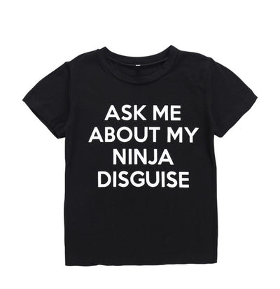 Playera Familiar a Juego - Papá e Hijo con Diseño de Letras y Caricaturas - Image 4