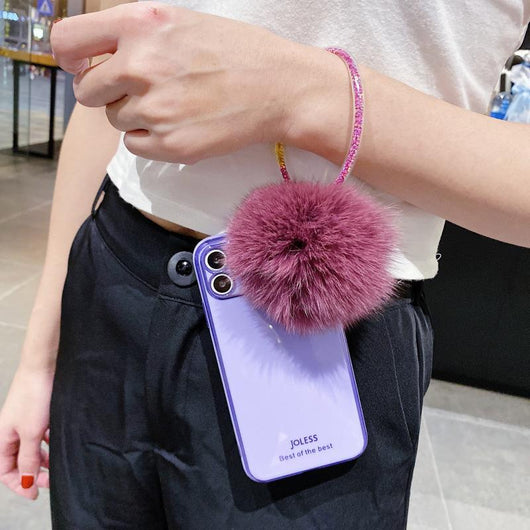 Funda Protectora de Silicona con Pulsera de Bola Electrochapada para Teléfono - Image 15