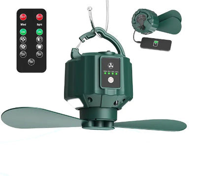 Tienda de Campaña Multifuncional con Ventilador y Lámpara LED - Image 9