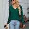 Blusa Suelta de Rayas con Mangas Largas para Mujer