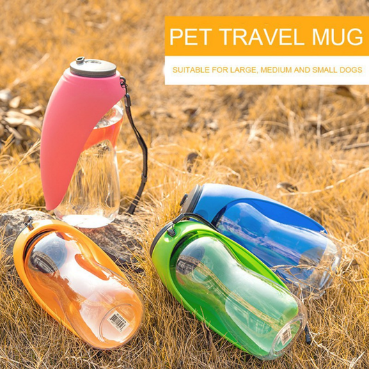 Botella Dispensadora de Agua Portátil para Perros con Cuenco Integrado - Image 12