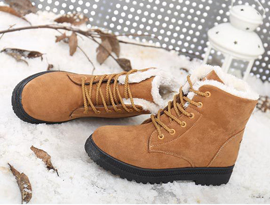 Botas de Invierno para Mujer con Forro Cálido de Felpa - Image 17