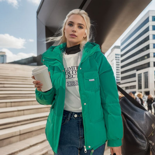 Abrigo Grueso para Otoño e Invierno para Mujer - Image 20