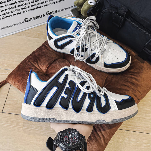 Zapatillas Urbanas Unisex con Letras - Diseño Minimalista Low-Top - Image 20