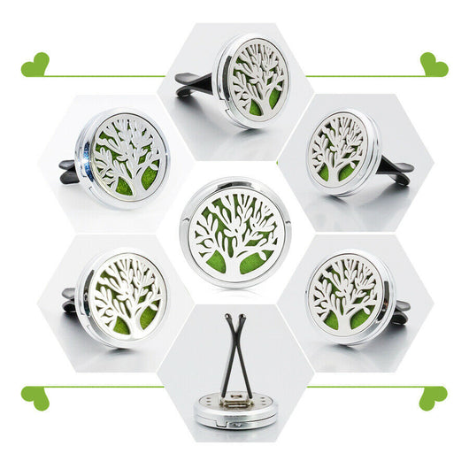 Ambientador de Auto Árbol de la Vida 30mm - Decoración Perfumada en Aleación - Image 11
