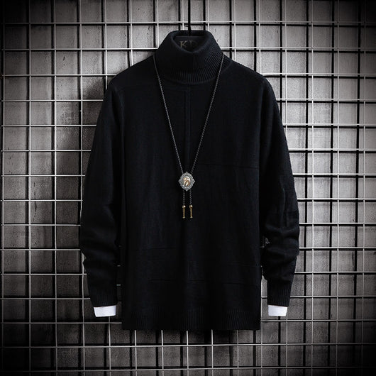 Suéter Tejido Cuello Alto para Estudiantes - Image 11