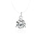 Multi-claw Diamond Zircon Pendant Necklace Style05