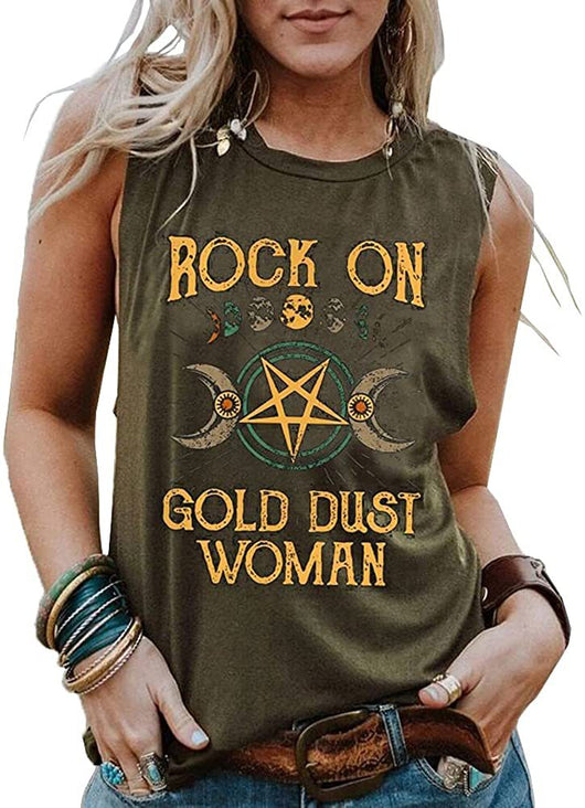 Blusa Tank Top Estampada Cuello Redondo Estilo Boho - Image 8