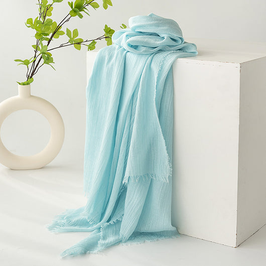 Pañuelo de Algodón y Lino Verano - Protección Solar Elegante - Image 18