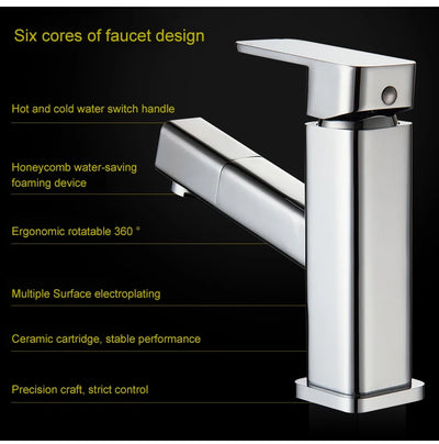 Grifo Monomando Nordic Dorado Cepillado para Agua Fría y Caliente - Image 18