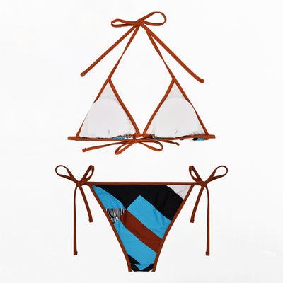 Bikini Estampado con Abertura Lateral Ajustable - Image 7