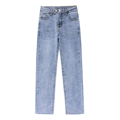 Pantalón Recto de 9 Puntos Casual Tipo Cigarrillo - Image 4