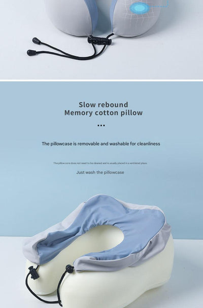 Almohada Cervical en Forma de U con Espuma Viscoelástica y Tecnología de Enfriamiento - Image 15
