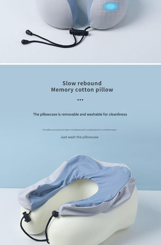 Almohada Cervical en Forma de U con Espuma Viscoelástica y Tecnología de Enfriamiento - Image 15