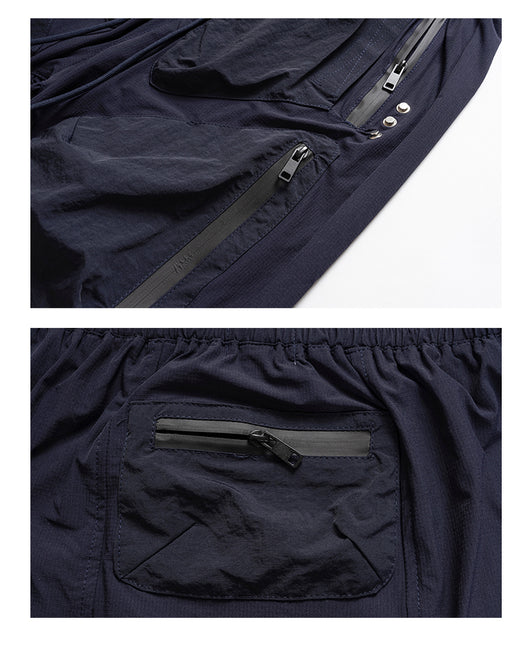 Shorts Casuales Holgados Retro Funcionales para Hombre - Image 12