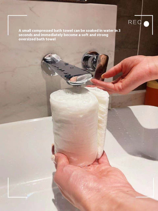 Toalla de Baño Comprimida Desechable para Viajes - Image 6