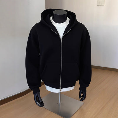 Sudadera Cardigan con Cierre Doble para Hombre - Image 3