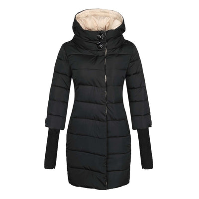 Abrigo Parka Largo con Capucha para Mujer - Tallas Grandes Invierno - Image 17