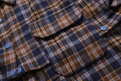 Camisa Abrigo Cuadros de Manga Larga - Image 15