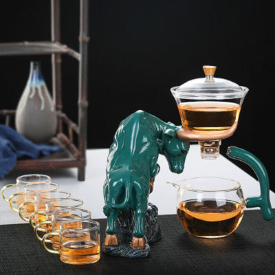 Juego de Té Automático en Vidrio Borosilicato Premium - Image 5