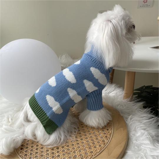 Suéter Jacquard para Perros - Abrigo Elegante y Cómodo