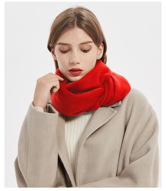 Bufanda de Cachemira Suave para Mujer - Colores Lisos y Elegantes - Image 6