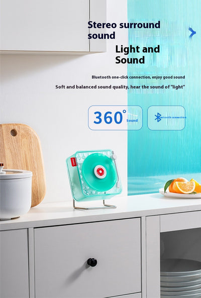 Lámpara Ambiental Bluetooth Transparente con Reproductor de Música Inalámbrico - Image 16
