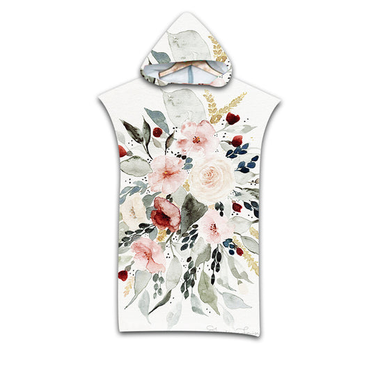 Poncho Cambiador Playa con Capucha - Protección Solar y Resistente al Viento