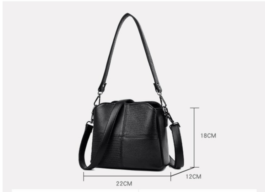 Bolso Bandolera Literario de Gran Capacidad - Estilo Retro Minimalista - Image 12
