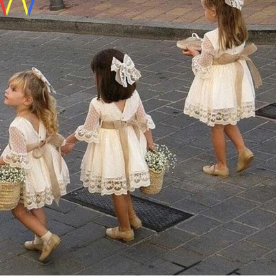 Vestido de Princesa Elegante para Niña - Fiesta y Ocasiones Especiales